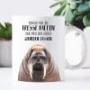 Auf dem Bild ist das Produkt: Keramiktasse bedruckt Walross Fresse halten Kaffeetasse Geschenk Geburtstag Spruch 330 ml zum Preis von €15.90 abgebildet.
