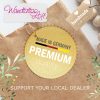 Auf dem Bild ist das Produkt: Kerze Lieblingsmama Mama grünem Zweig Eukalyptus Geschenk zum Muttertag oder Geburtstagsgeschenk zum Preis von €5.9 abgebildet.