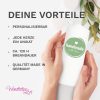 Auf dem Bild ist das Produkt: Kerze Lieblingsmama Mama grünem Zweig Eukalyptus Geschenk zum Muttertag oder Geburtstagsgeschenk zum Preis von €5.9 abgebildet.