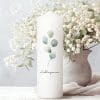 Auf dem Bild ist das Produkt: Kerze Lieblingsmama Mama grünem Zweig Eukalyptus Geschenk zum Muttertag oder Geburtstagsgeschenk zum Preis von €5.9 abgebildet.