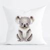 Auf dem Bild ist das Produkt: Kissen bedruckt mit Aufdruck Koalabär Dekokissen 40 x 40 cm mit oder ohne Füllung Geschenk zum Preis von €11.90 abgebildet.