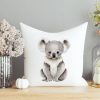 Auf dem Bild ist das Produkt: Kissen bedruckt mit Aufdruck Koalabär Dekokissen 40 x 40 cm mit oder ohne Füllung Geschenk zum Preis von €11.90 abgebildet.