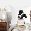 Auf dem Bild ist das Produkt: Kissen bedruckt mit einem Hund Jack Russel Terrier, Geschenk für einen Hundebesitzer zum Preis von €11.90 abgebildet.