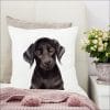 Auf dem Bild ist das Produkt: Kissen mit einem Labrador Geschenk für einen Hundebesitzer Geburtstagsgeschenk Hund Haustier bester Freund zum Preis von €11.90 abgebildet.