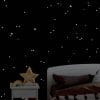Auf dem Bild ist das Produkt: Leuchtaufkleber Kinderzimmer Fluoreszierende Sticker 406 Leuchtpunkte, Dekoration, leuchtet im Dunklen zum Preis von €13.9 abgebildet.