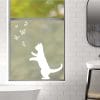 Auf dem Bild ist das Produkt: Sichtschutzfolie Katze mit Schmetterlingen Fensterfolie Fensterdeko Milchglasfolie zum Preis von €24.9 abgebildet.