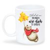 Auf dem Bild ist das Produkt: Tasse bedruckt Bär Glück ist, eine Freundin/einen Freund wie dich zu haben zum Preis von €15.90 abgebildet.