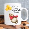 Auf dem Bild ist das Produkt: Tasse bedruckt Bär Glück ist, eine Freundin/einen Freund wie dich zu haben zum Preis von €15.90 abgebildet.