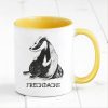 Auf dem Bild ist das Produkt: Tasse bedruckt Dachs Frechdachs Geschenk Geburtstag Kaffeetasse Kaffeebecher 330 ml spülmaschinenfest zum Preis von €17.90 abgebildet.