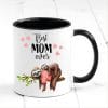 Auf dem Bild ist das Produkt: Tasse bedruckt Faultier Best Mom ever Geschenk Muttertag Geburtstag Kaffeetasse Kaffeebecher Spülmaschinenfest Keramik zum Preis von €17.90 abgebildet.