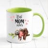 Auf dem Bild ist das Produkt: Tasse bedruckt Faultier Best Mom ever Geschenk Muttertag Geburtstag Kaffeetasse Kaffeebecher Spülmaschinenfest Keramik zum Preis von €17.90 abgebildet.