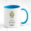Auf dem Bild ist das Produkt: Tasse bedruckt Lieblingsnachbarin mit Wunschnamen, Geschenk Geburtstag Kaffeetasse Kaffeebecher, Weihnachtsgeschenk zum Preis von €18.9 abgebildet.
