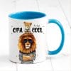 Auf dem Bild ist das Produkt: Tasse bedruckt Löwe Opa du bist cool Geschenk Kaffeetasse Geschenkidee Becher Verschenken zum Preis von €17.90 abgebildet.