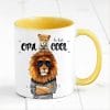 Auf dem Bild ist das Produkt: Tasse bedruckt Löwe Opa du bist cool Geschenk Kaffeetasse Geschenkidee Becher Verschenken zum Preis von €17.90 abgebildet.