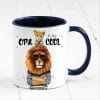 Auf dem Bild ist das Produkt: Tasse bedruckt Löwe Opa du bist cool Geschenk Kaffeetasse Geschenkidee Becher Verschenken zum Preis von €17.90 abgebildet.