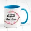 Auf dem Bild ist das Produkt: Tasse bedruckt mit Spruch Nur die besten Mamas werden zur Oma befördert Geschenk Geburtstag Kaffeetasse Kaffeebecher Muttertag zum Preis von €17.90 abgebildet.