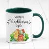Auf dem Bild ist das Produkt: Tasse bedruckt weltbeste Nachbarin mit Wunschnamen Geschenk Geburtstag Kaffeetasse Kaffeebecher zum Preis von €17.90 abgebildet.