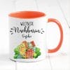 Auf dem Bild ist das Produkt: Tasse bedruckt weltbeste Nachbarin mit Wunschnamen Geschenk Geburtstag Kaffeetasse Kaffeebecher zum Preis von €17.90 abgebildet.