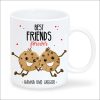 Auf dem Bild ist das Produkt: Tasse Freund Best Friends Forever Freundinnen Cookies personalisierbare Geschenkidee, Geschenk Geburtstag zum Preis von €16.9 abgebildet.