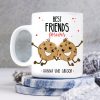 Auf dem Bild ist das Produkt: Tasse Freund Best Friends Forever Freundinnen Cookies personalisierbare Geschenkidee, Geschenk Geburtstag zum Preis von €16.9 abgebildet.