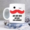 Auf dem Bild ist das Produkt: Bedruckte Tasse für die Weihnachtszeit Bart Ho Ho Glühweintasse zum Preis von €15.90 abgebildet.