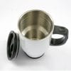 Auf dem Bild ist das Produkt: Thermobecher mit Griff Faultier auf Ast Weihnachtstasse Kaffeebecher to go mit Spruch zum Preis von €21.90 abgebildet.