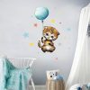 Auf dem Bild ist das Produkt: Wandtattoo Kinderzimmer Katze mit Luftballon Dekoration Babyzimmer zum Preis von €24.9 abgebildet.