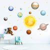 Auf dem Bild ist das Produkt: Wandtattoo Kinderzimmer Planeten Galaxy Sterne, Dekoration Babyzimmer zum Preis von €44.9 abgebildet.