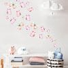 Auf dem Bild ist das Produkt: Wandtattoo Kinderzimmer Schmetterlinge in Pastellfarben Trend pastell Kinderzimmerdeko Babyzimmer zum Preis von €24.9 abgebildet.