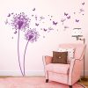 Auf dem Bild ist das Produkt: Wandtattoo Pusteblumen mit Pollen und Schmetterlinge Dekoration zum Preis von €29.9 abgebildet.