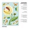 Auf dem Bild ist das Produkt: Wiederverwendbares Fensterbild Frühling Ostern Igel Pusteblume Schmetterlinge Fensterdeko Kinderzimmer Kind, Frühlingsdeko, Osterdeko zum Preis von €13.90 abgebildet.