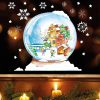 Auf dem Bild ist das Produkt: Wiederverwendbares Fensterbild Weihnachten Winter Schneekugel Rostocker Altstadt Fensterdekoration Stadtbild zum Preis von €13.90 abgebildet.