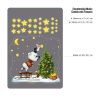 Auf dem Bild ist das Produkt: XXL Fensterbild Weihnachten Winter Bär und Pinguin mit Sternen Fensteraufkleber Fensterdeko Schaufensteraufkleber zum Preis von €39.9 abgebildet.