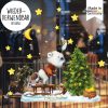 Auf dem Bild ist das Produkt: XXL Fensterbild Weihnachten Winter Bär und Pinguin mit Sternen Fensteraufkleber Fensterdeko Schaufensteraufkleber zum Preis von €39.9 abgebildet.