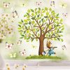 Auf dem Bild ist das Produkt: Fensterbild Frühling Ostern Baum Katze Schmetterlinge Fensterdeko Kinderzimmer Kind Frühlingdeko Osterdeko zum Preis von €13.90 abgebildet.