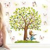 Auf dem Bild ist das Produkt: Fensterbild Frühling Ostern Baum Katze Schmetterlinge Fensterdeko Kinderzimmer Kind Frühlingdeko Osterdeko zum Preis von €13.90 abgebildet.