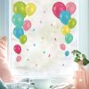 Auf dem Bild ist das Produkt: Fensterbild Karneval Luftballons Konfetti wiederverwendbar Frühling bunte Ballons Fasching zum Preis von €17.9 abgebildet.