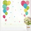 Auf dem Bild ist das Produkt: Fensterbild Karneval Luftballons Konfetti wiederverwendbar Frühling bunte Ballons Fasching zum Preis von €17.9 abgebildet.