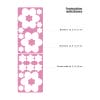 Auf dem Bild ist das Produkt: Fensteraufkleber Frühling Blumen Weiß WIEDERVERWENDBAR  17 Aufkleber im Set Fensterbilder Ostermotiv zum Preis von €8.9 abgebildet.