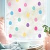 Auf dem Bild ist das Produkt: Fensterbild Frühling Ostern Ostereier Fensterdeko Kinderzimmer Kind Frühlingsdeko Eier zum Preis von €13.9 abgebildet.