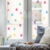 Auf dem Bild ist das Produkt: Fensterbild Frühling Ostern Ostereier Fensterdeko Kinderzimmer Kind Frühlingsdeko Eier zum Preis von €13.9 abgebildet.
