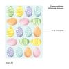 Auf dem Bild ist das Produkt: Wiederverwendbares Fensterbild Set Frühling Ostern bemalte Ostereier pastell Fensterdeko Kinderzimmer Frühlingsdeko zum Preis von €13.9 abgebildet.
