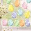 Auf dem Bild ist das Produkt: Wiederverwendbares Fensterbild Set Frühling Ostern bemalte Ostereier pastell Fensterdeko Kinderzimmer Frühlingsdeko zum Preis von €13.9 abgebildet.