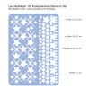 Auf dem Bild ist das Produkt: Leuchtaufkleber 100 Leuchtsterne Sternenhimmel Fluoreszierend Kinderzimmer Leuchtsticker zum Preis von €13.9 abgebildet.