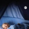 Auf dem Bild ist das Produkt: Leuchtaufkleber Kinderzimmer Mini 4,3 cm Mond im Dunklen Lichtschalter zum Preis von €3.9 abgebildet.
