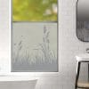 Auf dem Bild ist das Produkt: Sichtschutzfolie Wiederverwendbar Schilf grau maritim Fensterfolie Fensterdeko Milchglasfolie zum Preis von €24.9 abgebildet.