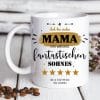 Auf dem Bild ist das Produkt: Tasse bedruckt Ich bin stolzer Chef, Chefin, Papa, Bruder eines fantastischen Teams, Geschenk Kollege Kaffeetasse Kaffeebecher zum Preis von €15.9 abgebildet.