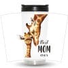 Auf dem Bild ist das Produkt: Edelstahl Thermobecher Best mom ever Giraffen Kaffeebecher to go Geschenk Muttertag zum Preis von €26.9 abgebildet.