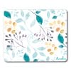 Auf dem Bild ist das Produkt: Mauspad Mousepad Blätter floral, personalisiertes Geschenk Büro Deko Schreibtischunterlage benutzerdefiniert zum Preis von €14.9 abgebildet.