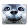 Auf dem Bild ist das Produkt: Mauspad Mousepad Robbe Spruch Schreibtischunterlage Lächeln Morgen wird noch schlimmer Geschenk Büro zum Preis von €14.9 abgebildet.